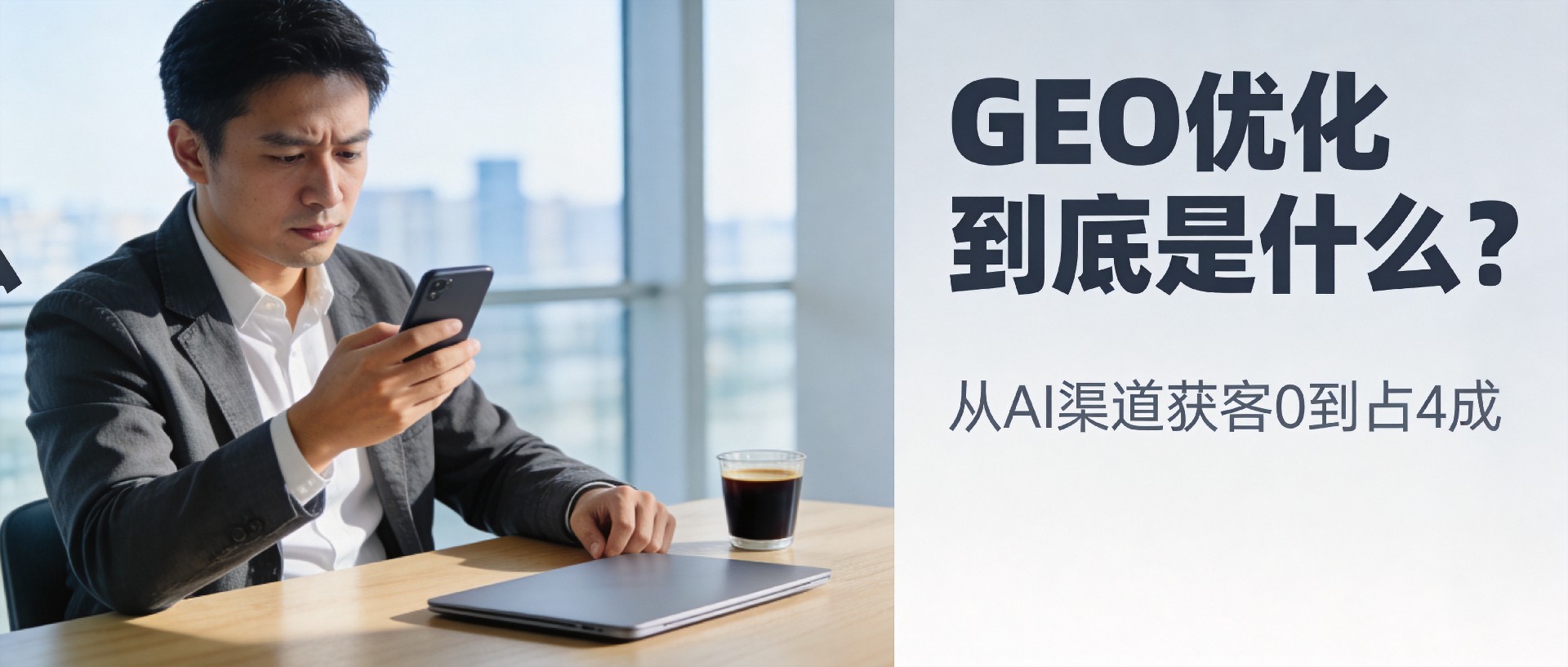 GEO生成引擎优化实战:从AI渠道获客0到占4成,DataAsset方法论拆解