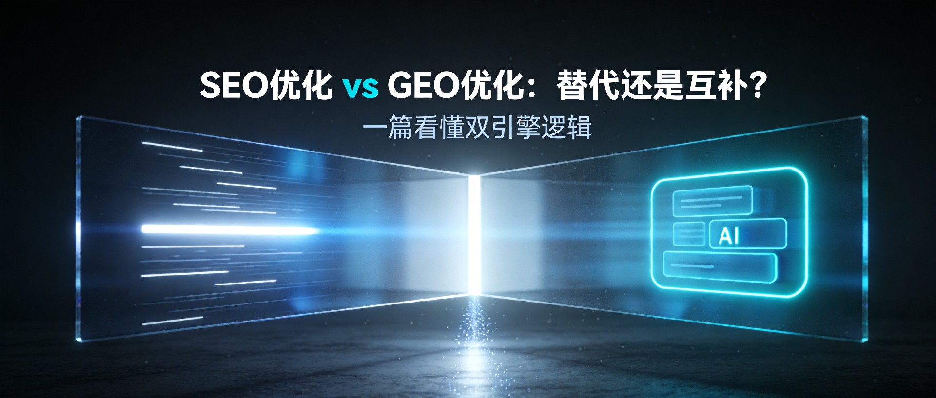 SEO优化vsGEO优化:替代还是互补?一篇看懂双引擎逻辑